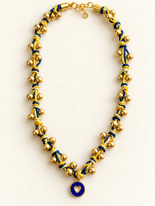Collar Amuleto Azul | Benedetto Cuore